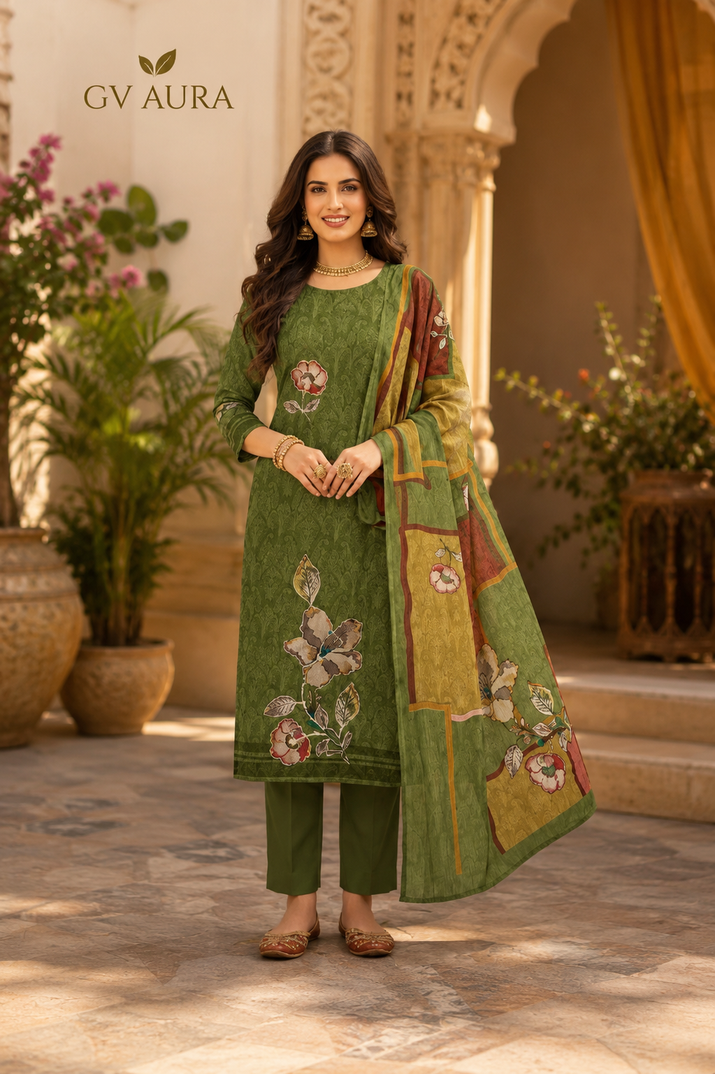 Unstitched Salwar Suit