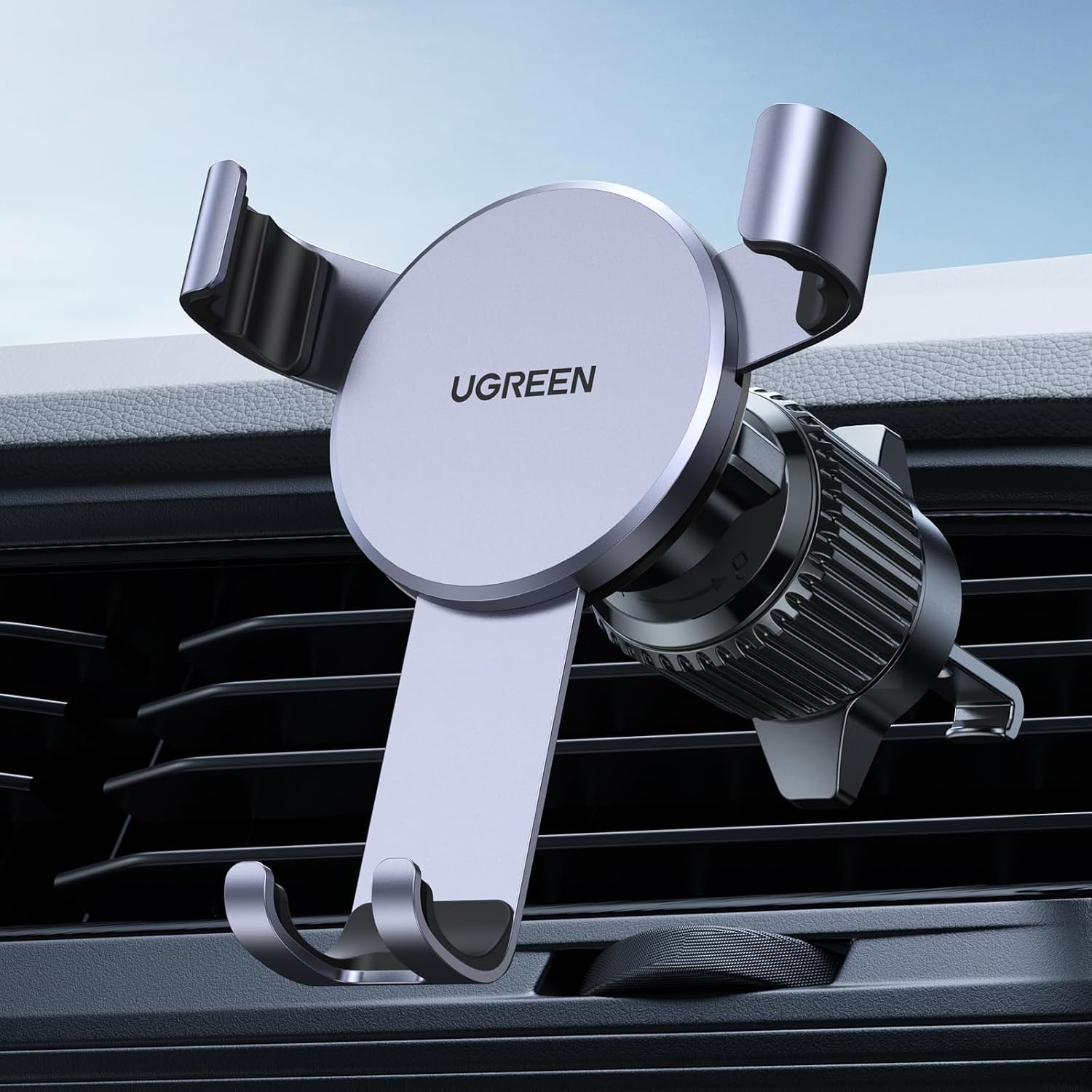 UGREEN Gravity Car Phone Holder – Grey