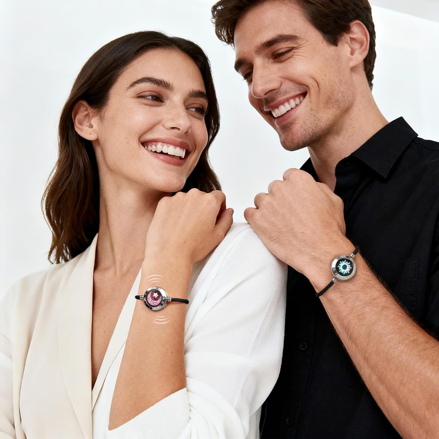 TOTWOO Long Distance Touch Bracelets – Couples Set
