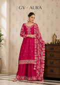 Festive Semi-Stitched Suit