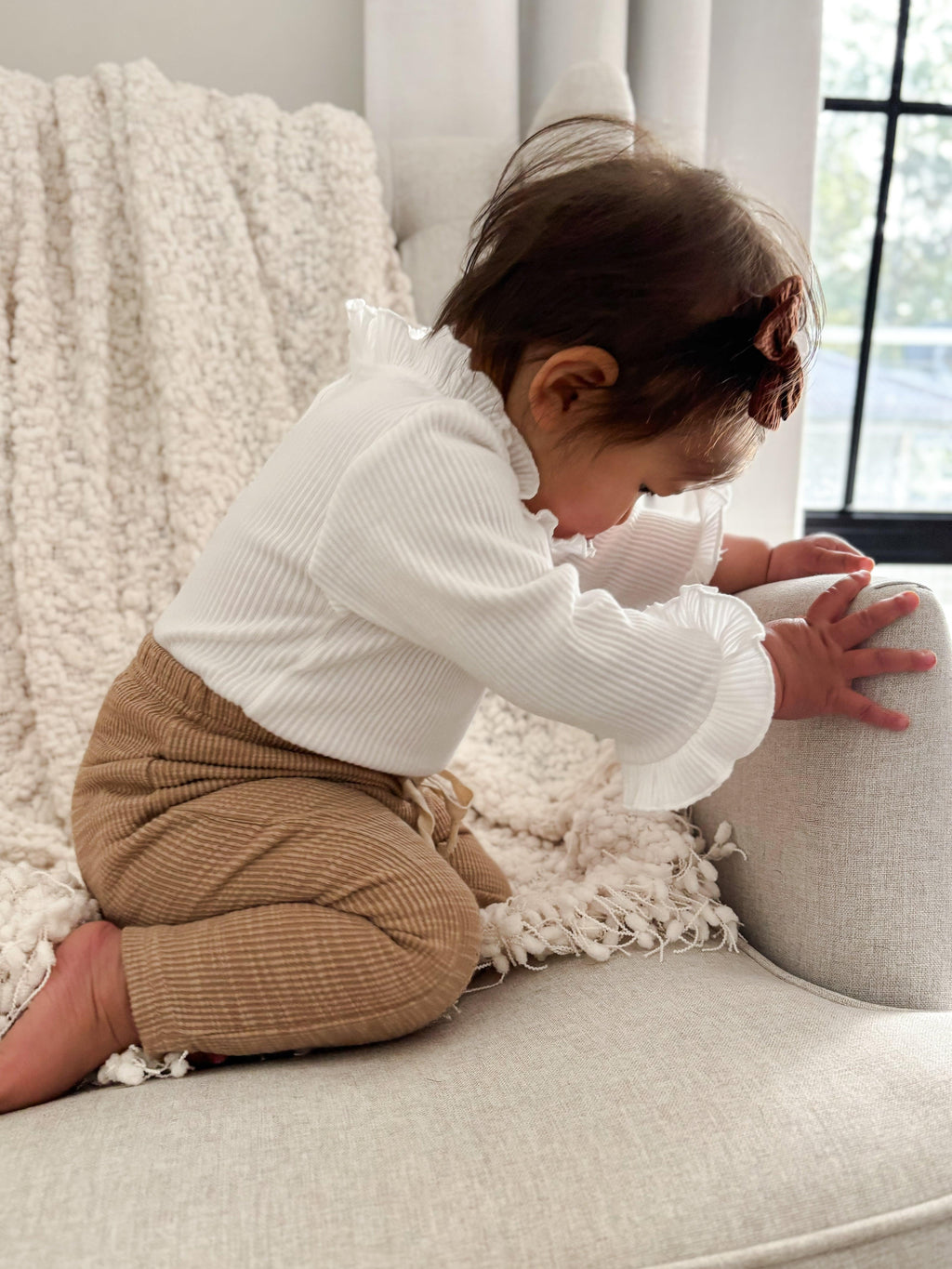 Essentīals Cotton Textured Pants
