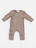 Mamīta Frills Romper Dusty Purple