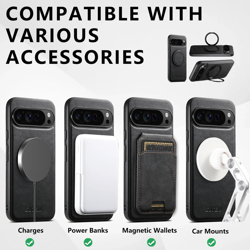 Google Pixel Magnetic Ring Holder Case