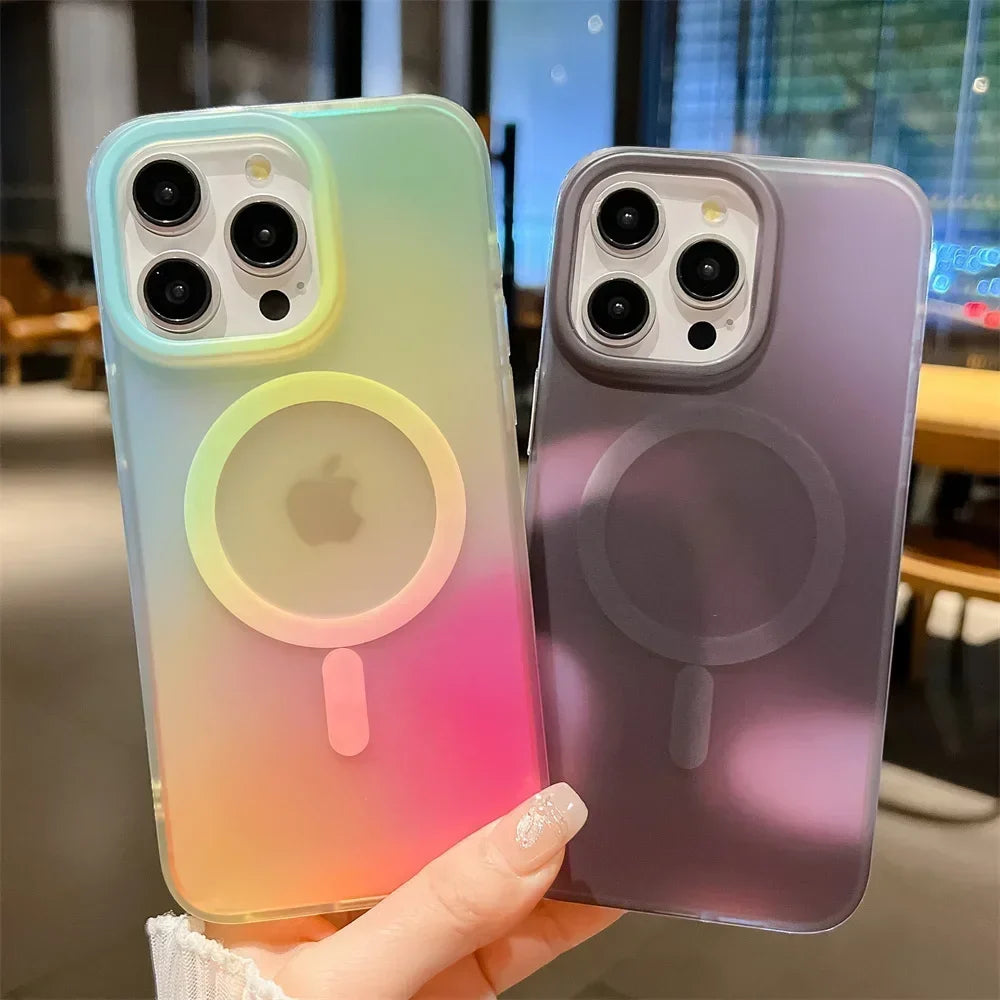 iPhone MagSafe Gradient Shockproof Case