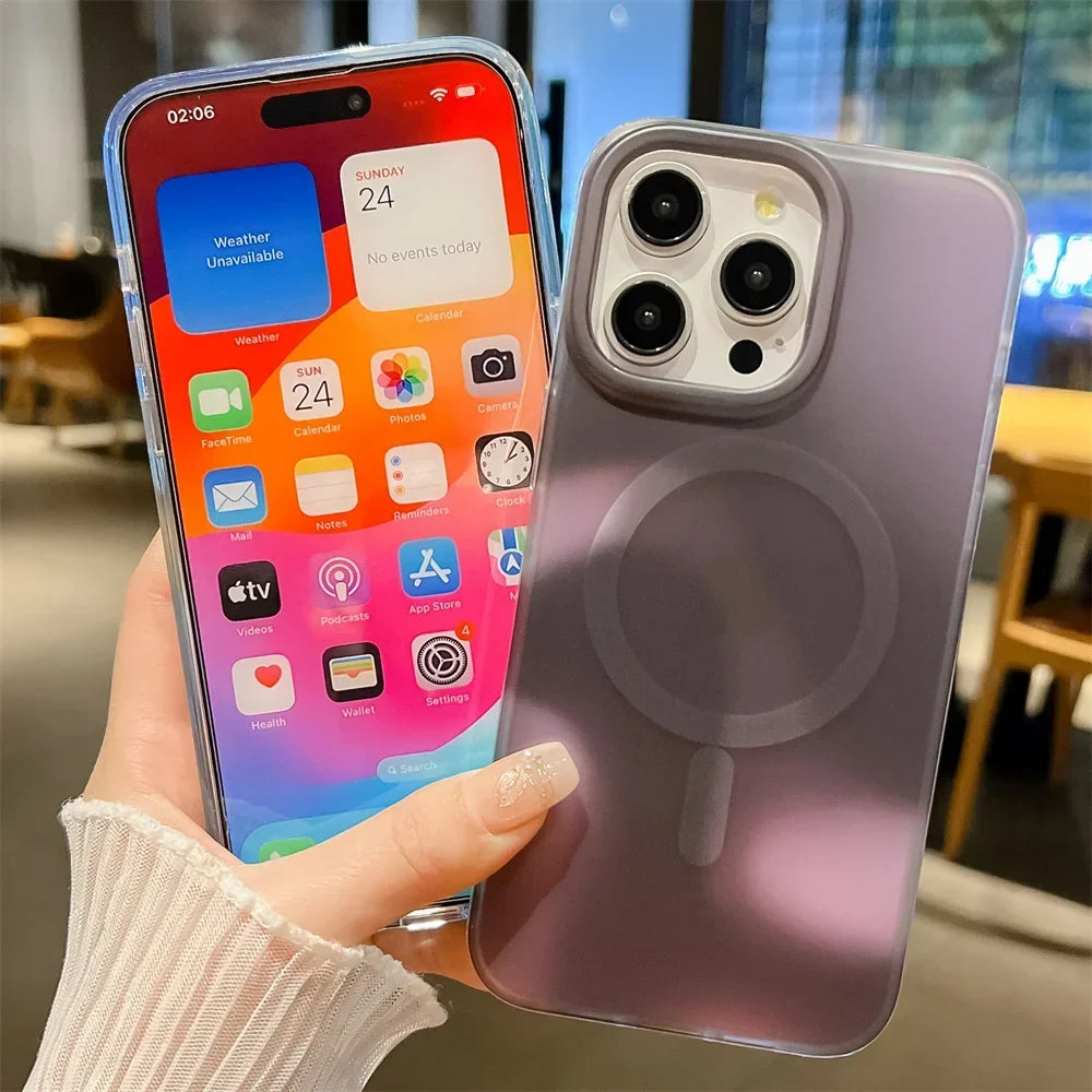 iPhone MagSafe Gradient Shockproof Case