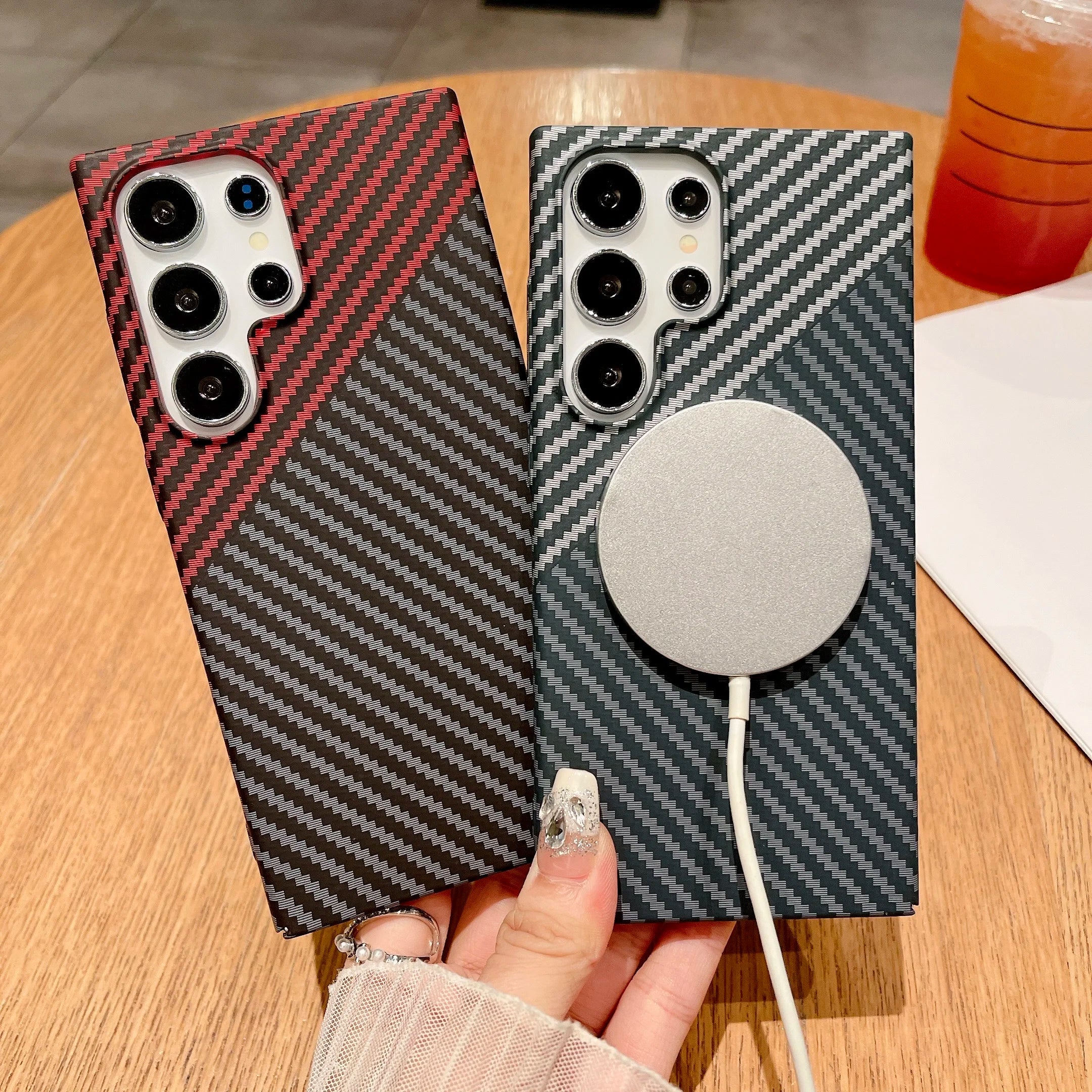 Carbon Fiber Samsung Phone Case
