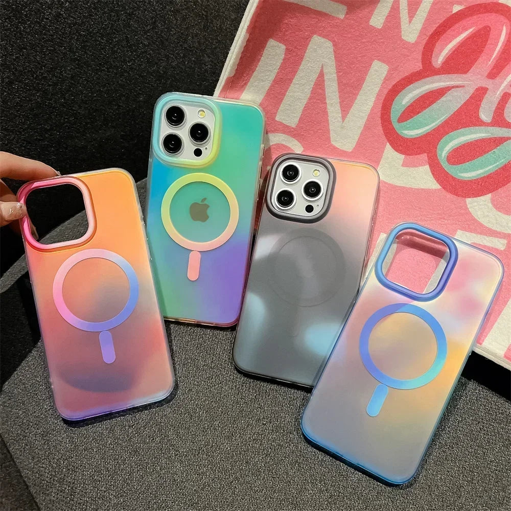iPhone MagSafe Gradient Shockproof Case