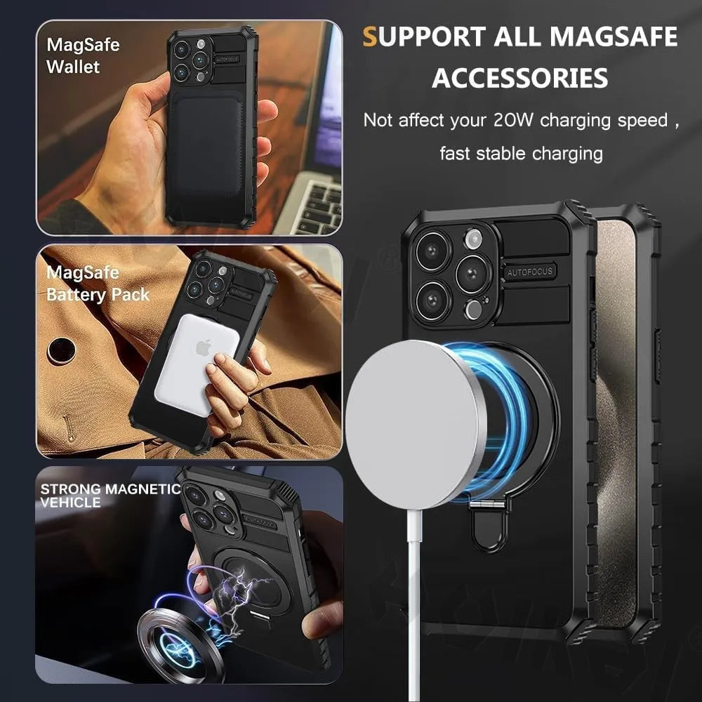 Shockproof iPhone MagSafe Case