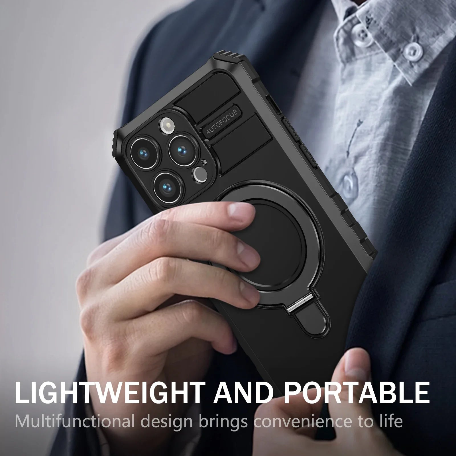 iPhone 16/15 MagSafe Ringholder Case