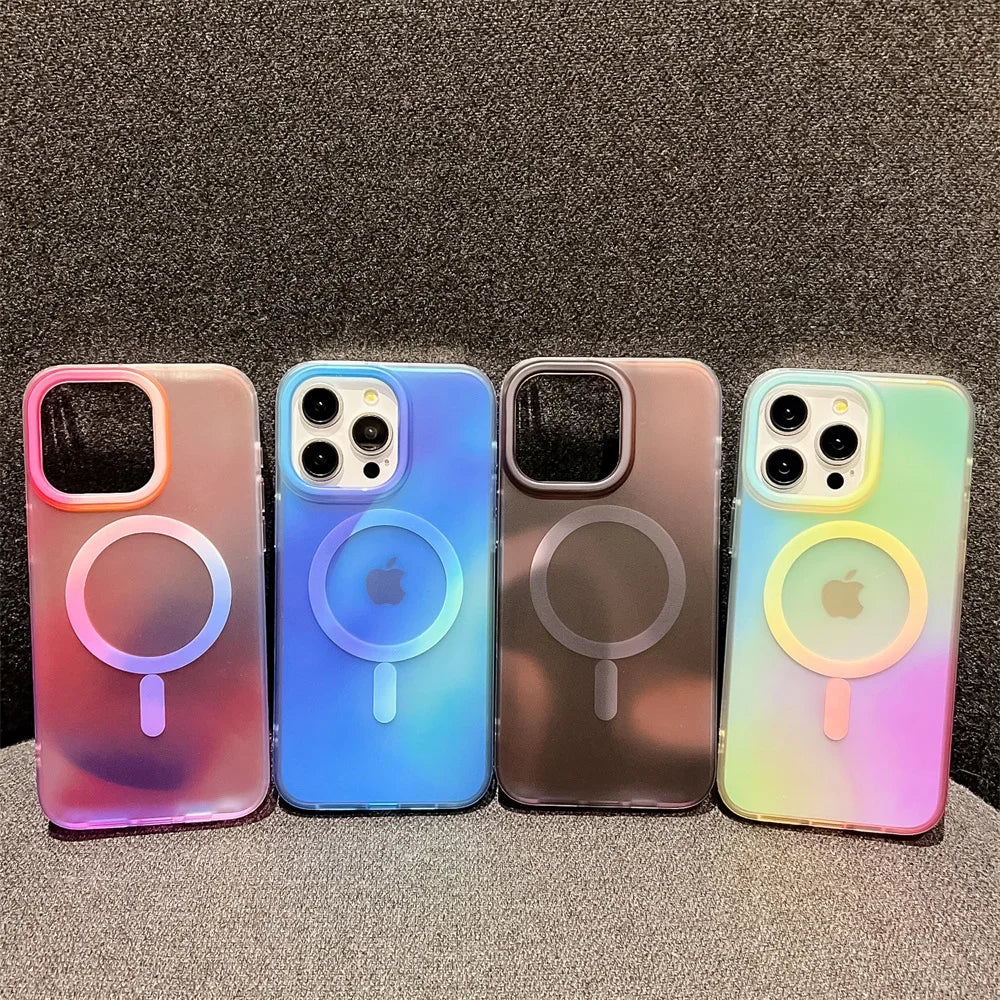 iPhone MagSafe Gradient Shockproof Case