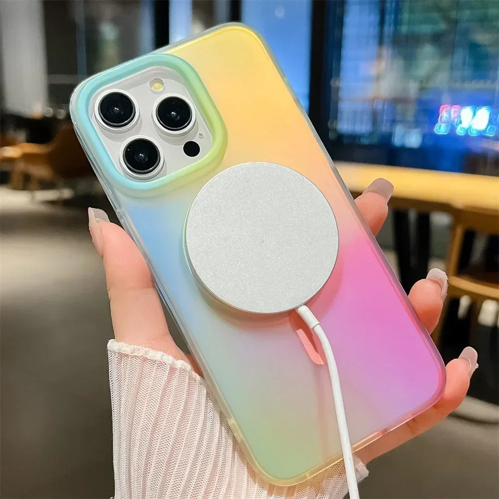 iPhone MagSafe Gradient Shockproof Case
