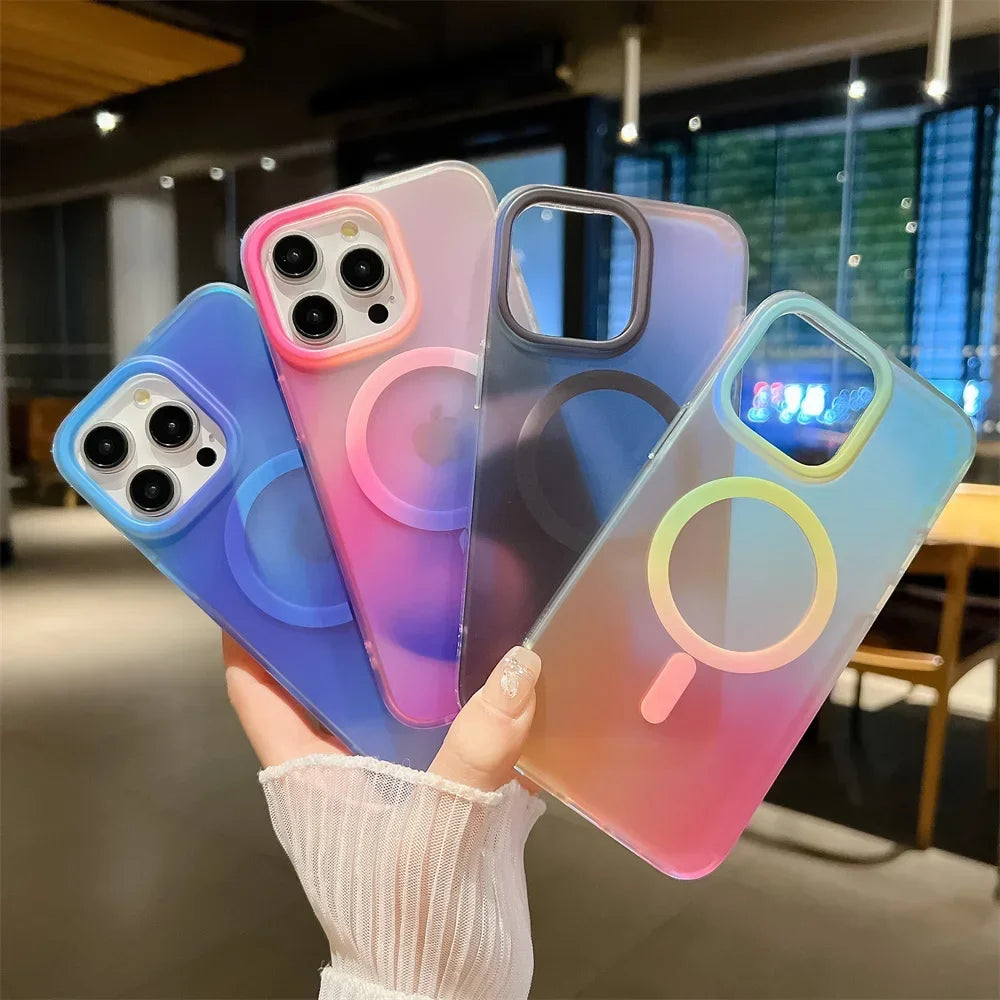 iPhone MagSafe Gradient Shockproof Case