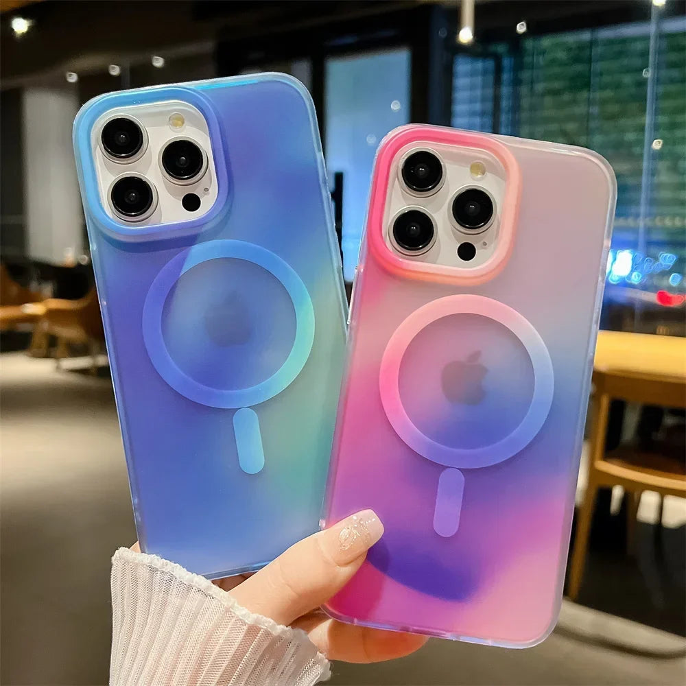 iPhone MagSafe Gradient Shockproof Case