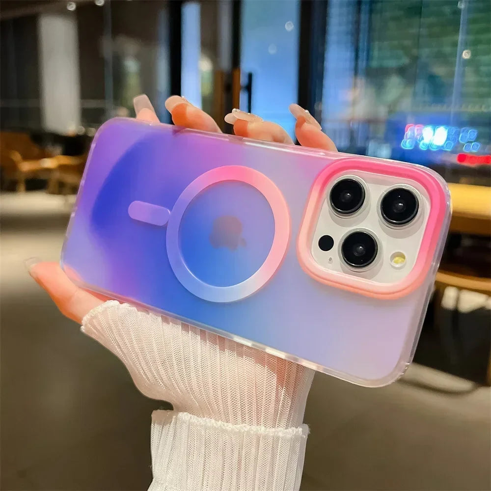 iPhone MagSafe Gradient Shockproof Case