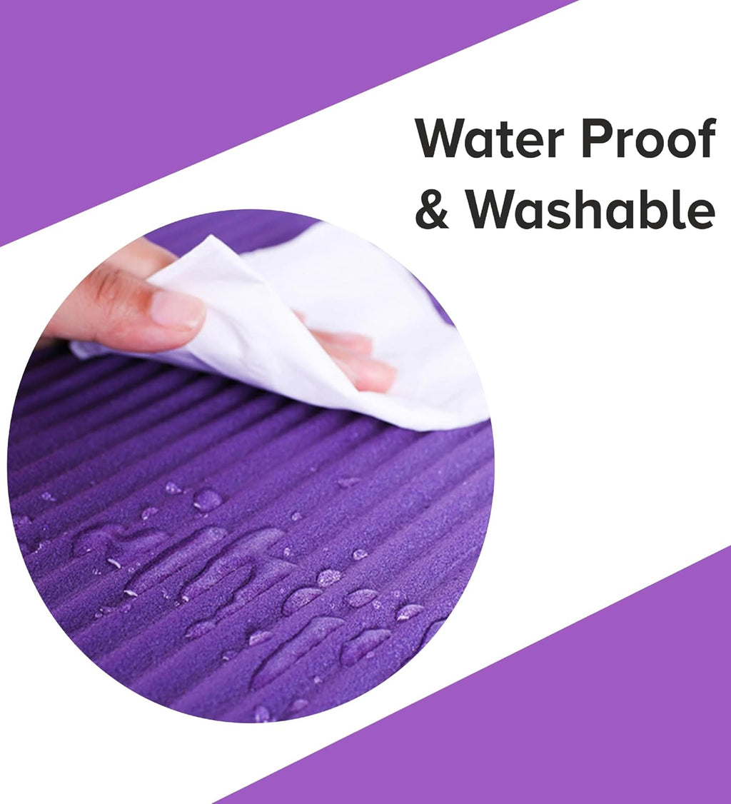 Non-Slip Thick Foam Yoga Mat with Carry Strap