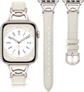 Slim Leather Apple Watch Band – Women