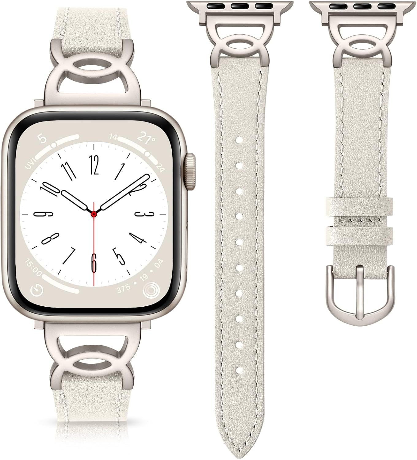 Slim Leather Apple Watch Band – Women