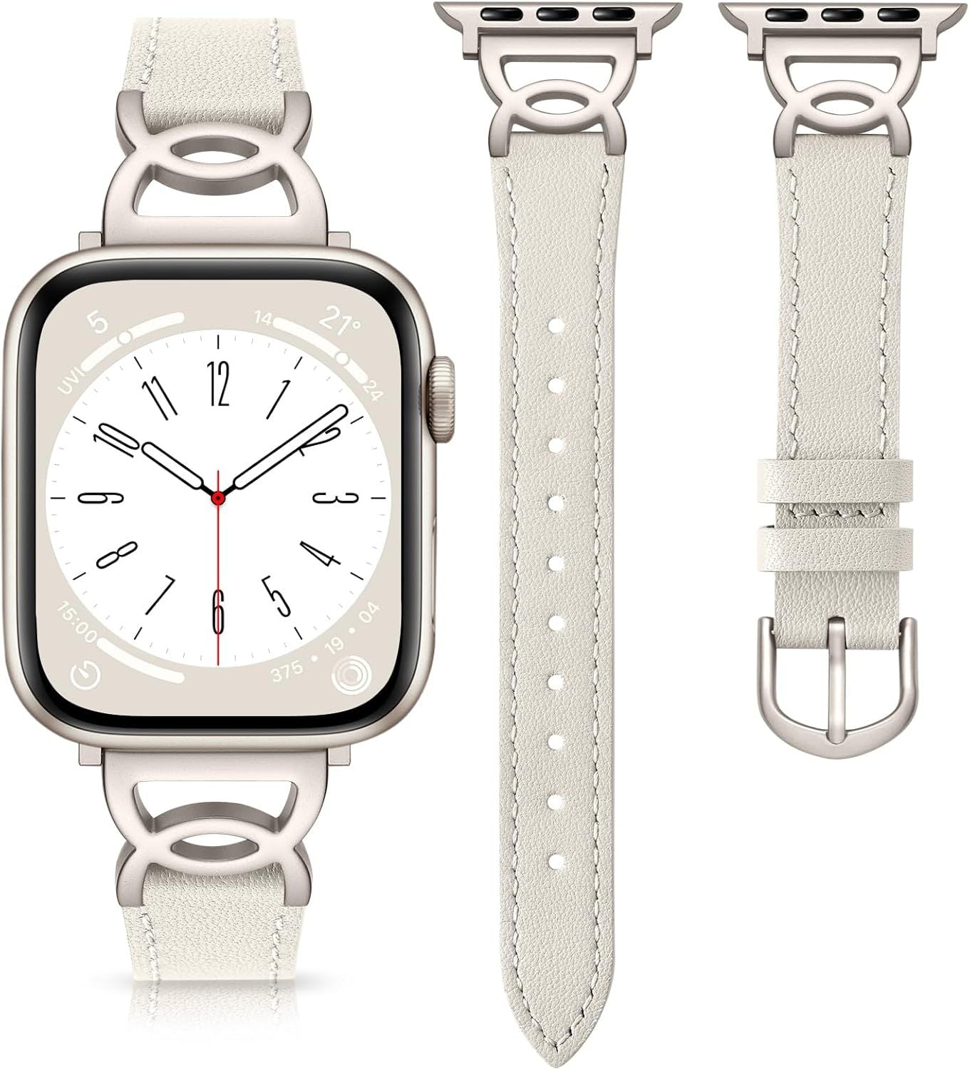 Slim Leather Apple Watch Band – Women