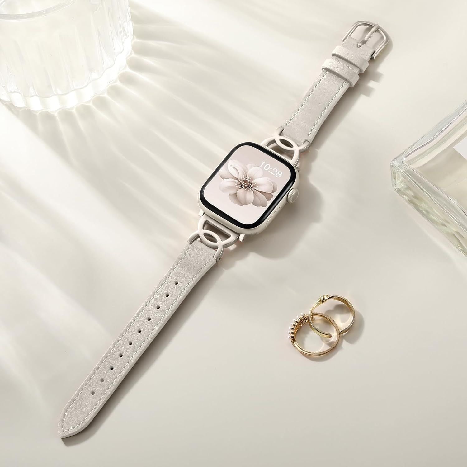 Slim Leather Apple Watch Band – Women