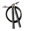 Adjustable Aluminium Jump Rope – Black