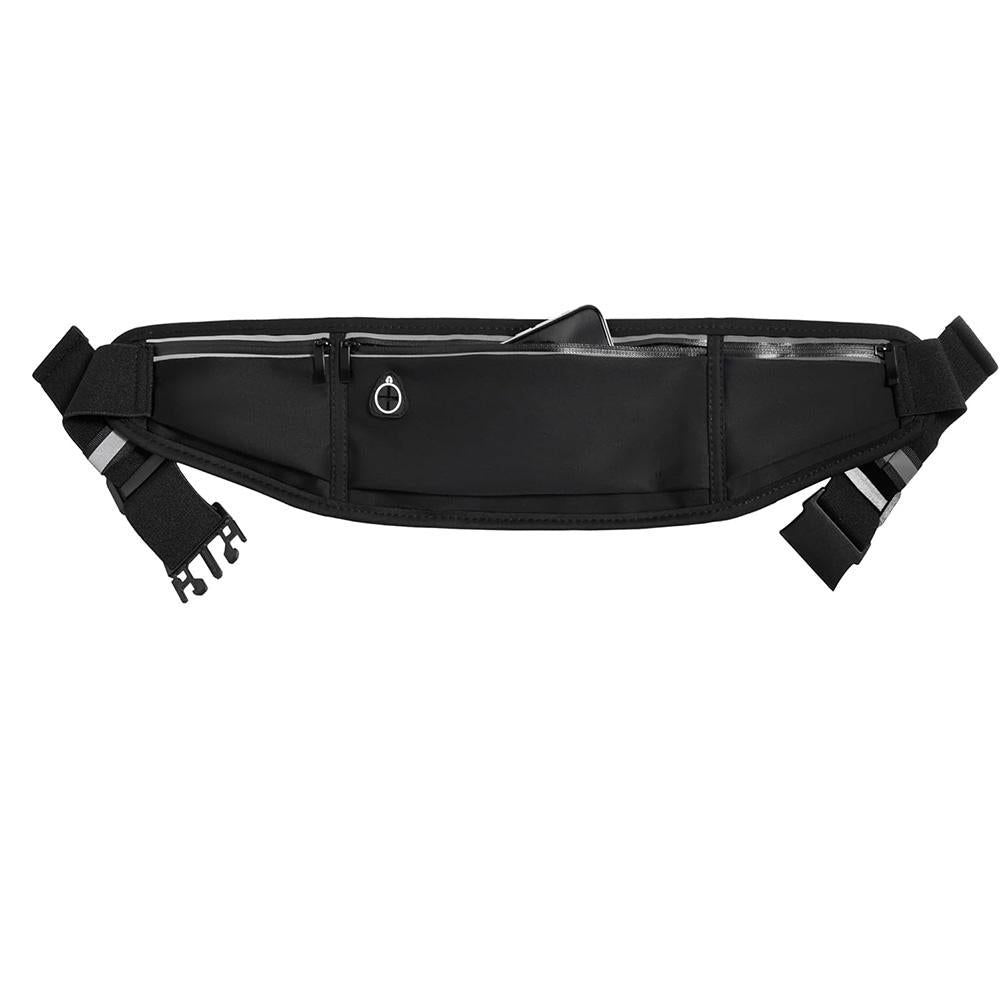 Bounce-Free Running Waist Belt – Black