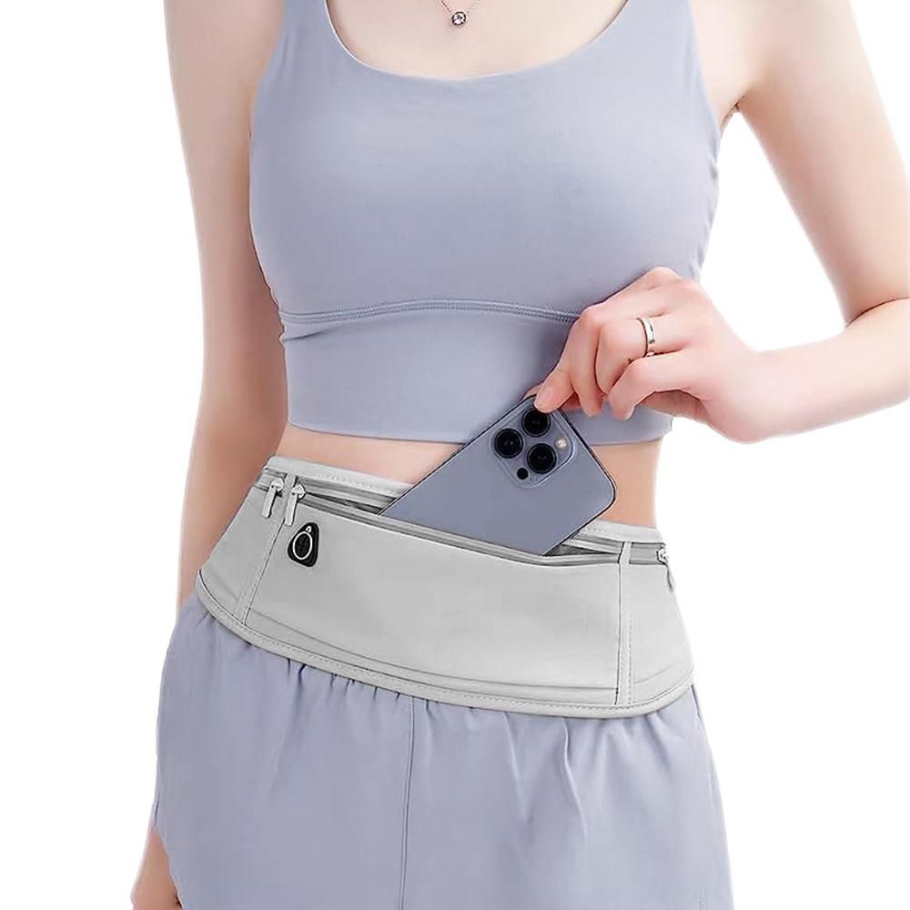 Bounce-Free Running Waist Belt – Pink