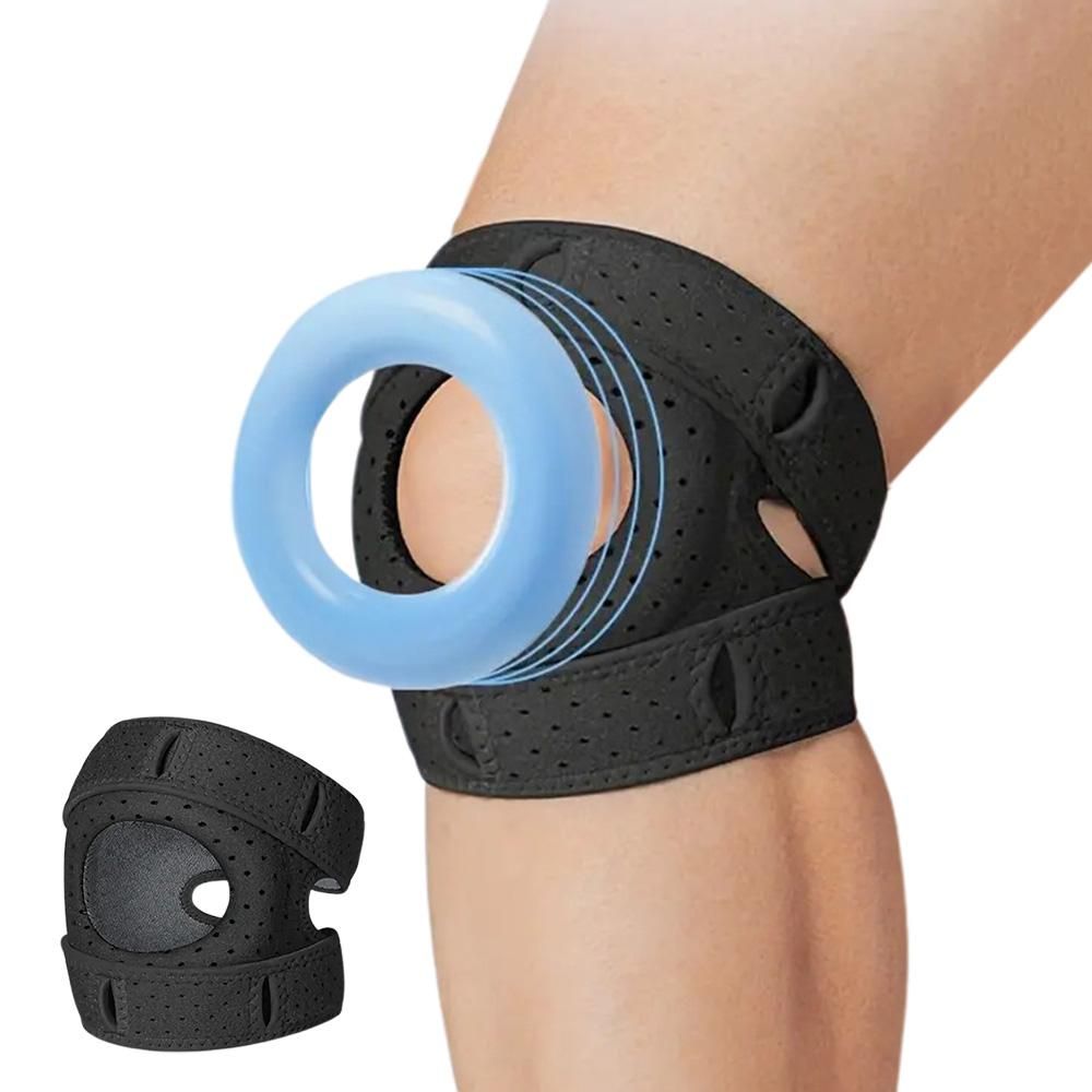 Sports Knee Brace Meniscus Support – Black