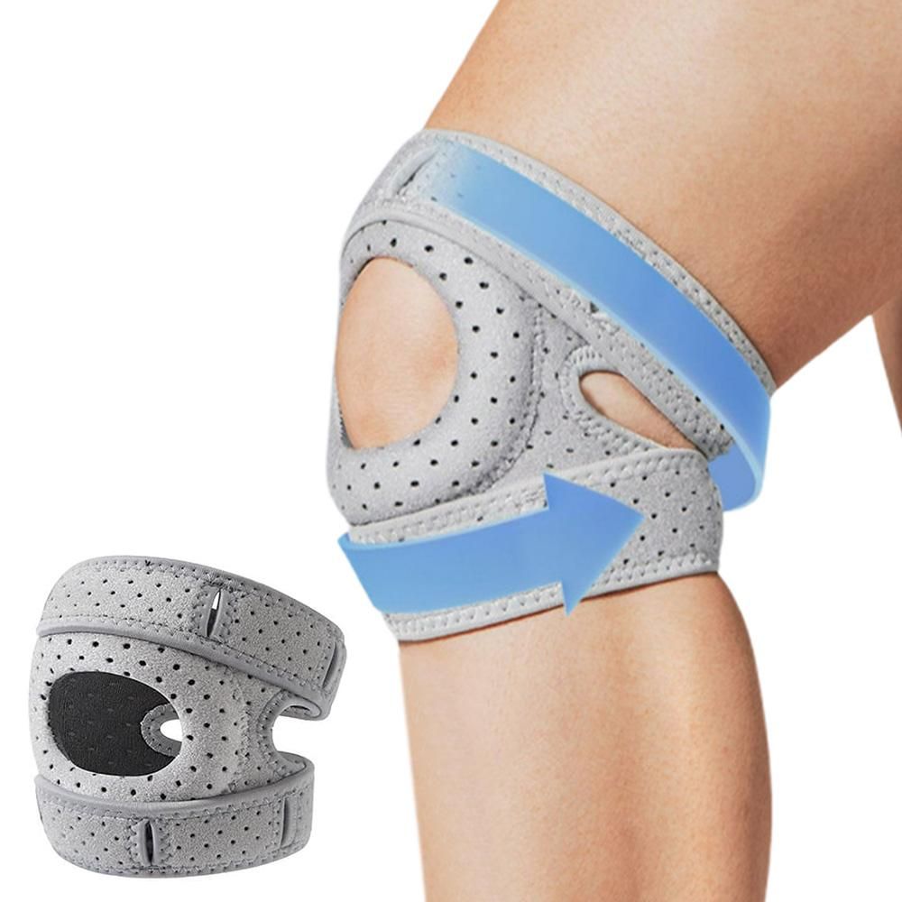 Sports Knee Brace Meniscus Support – Black