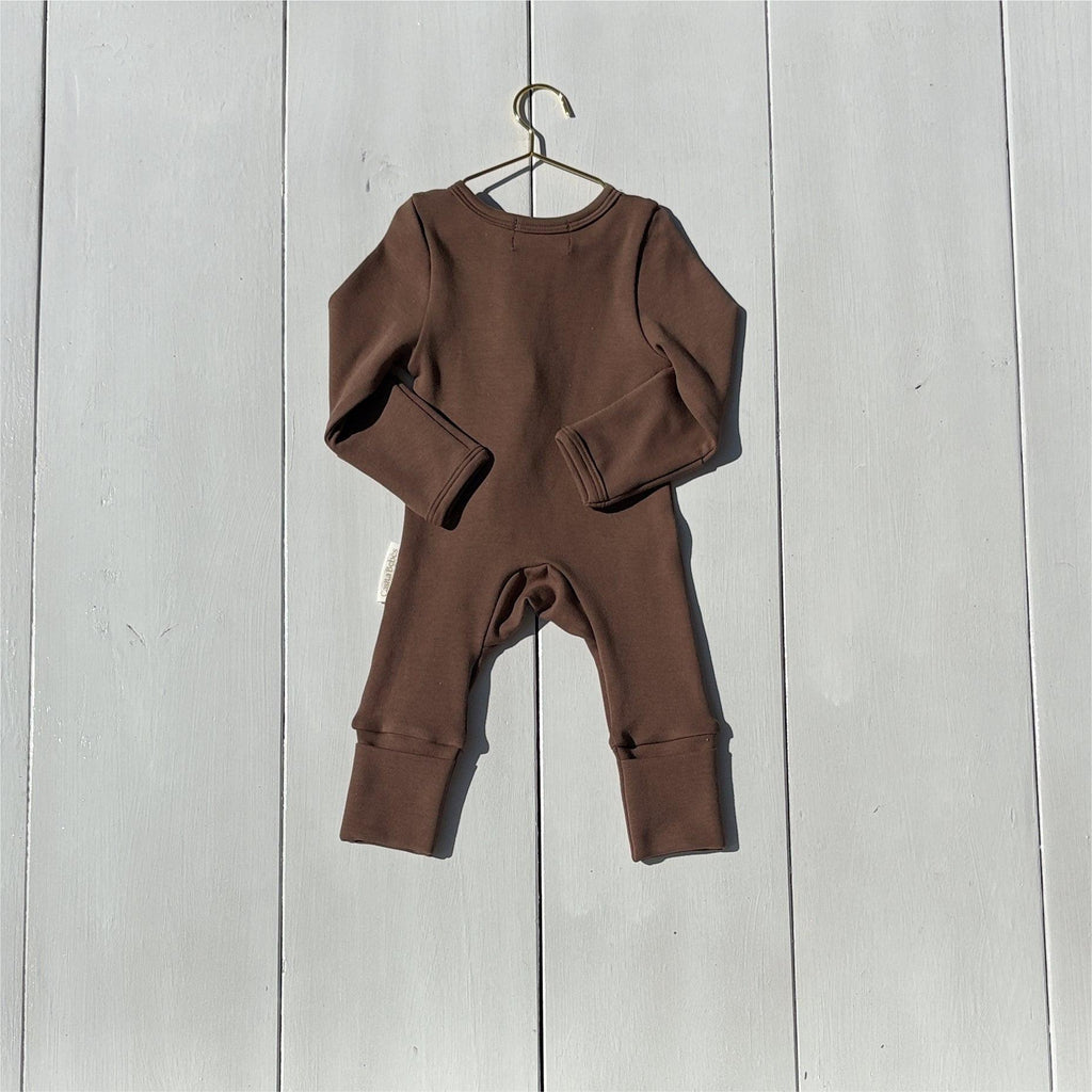 Essentīals Dusty Brown Romper
