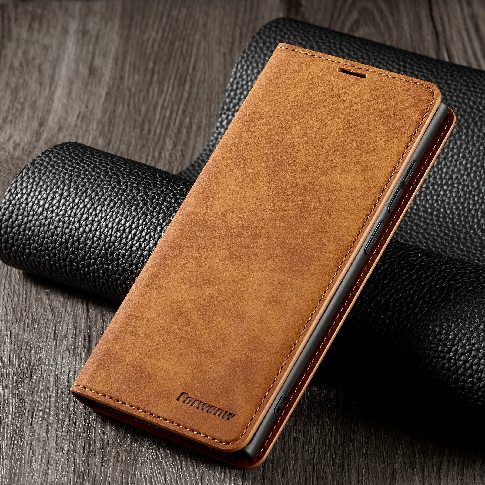 Samsung Leather Wallet Phone Case