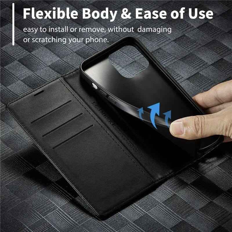 iPhone Carbon Fiber Wallet Case
