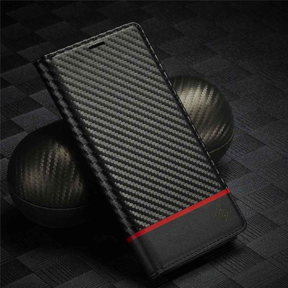 Samsung Carbon Fiber Wallet Case