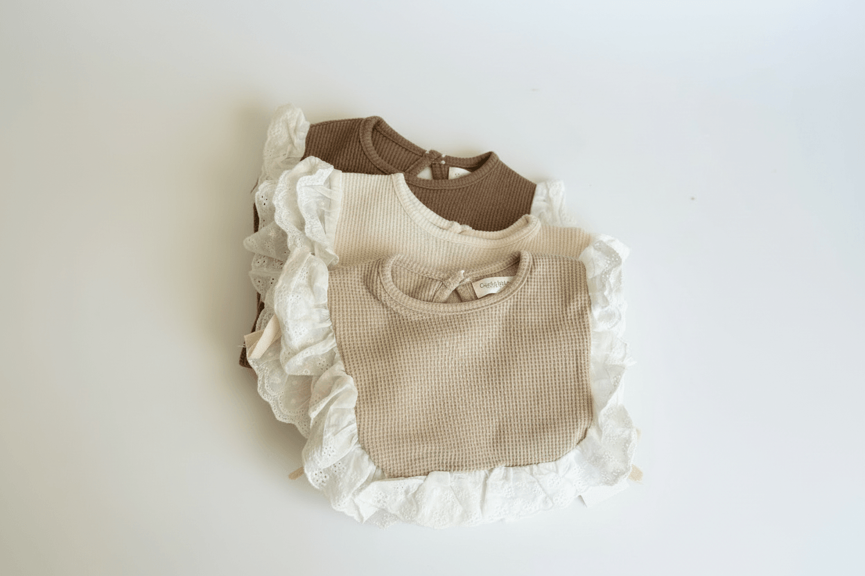 Essentīals Lace Bib