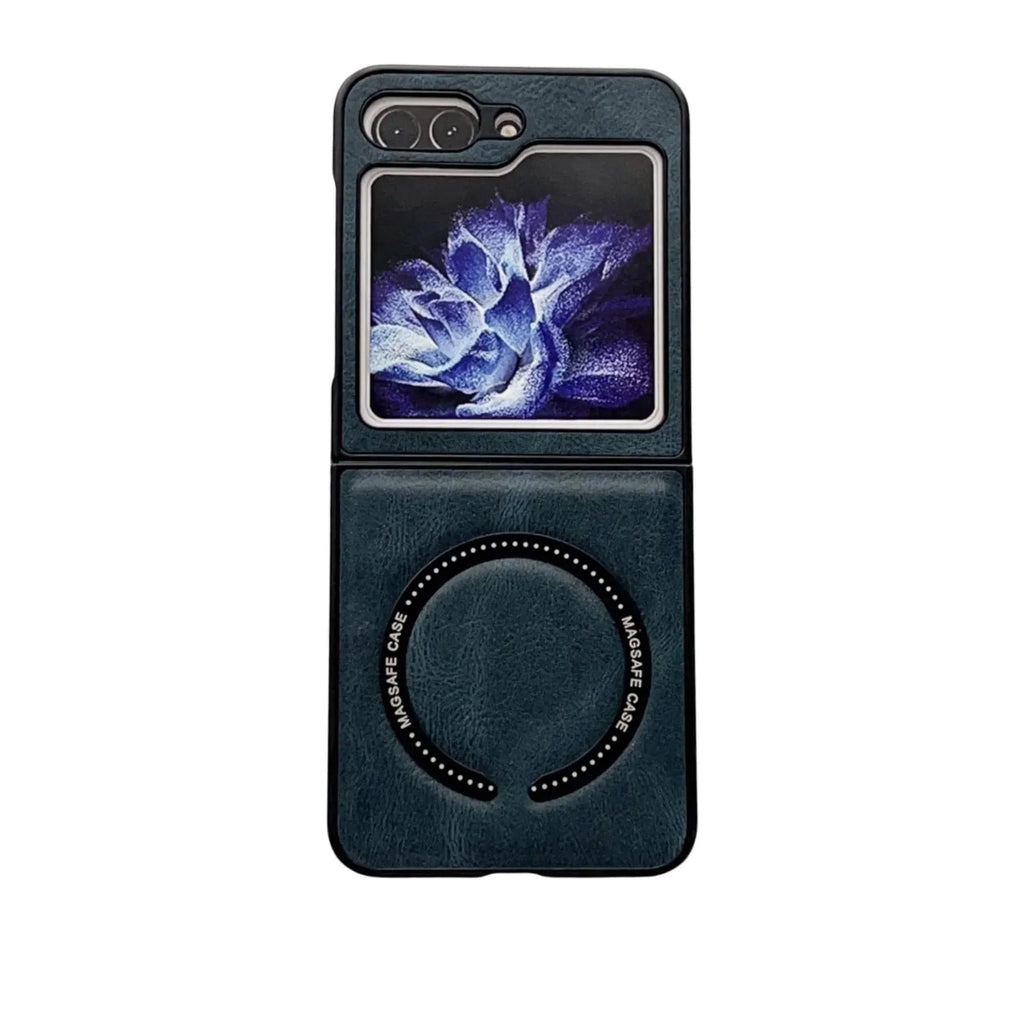 Samsung Z Flip Leather Phone Case