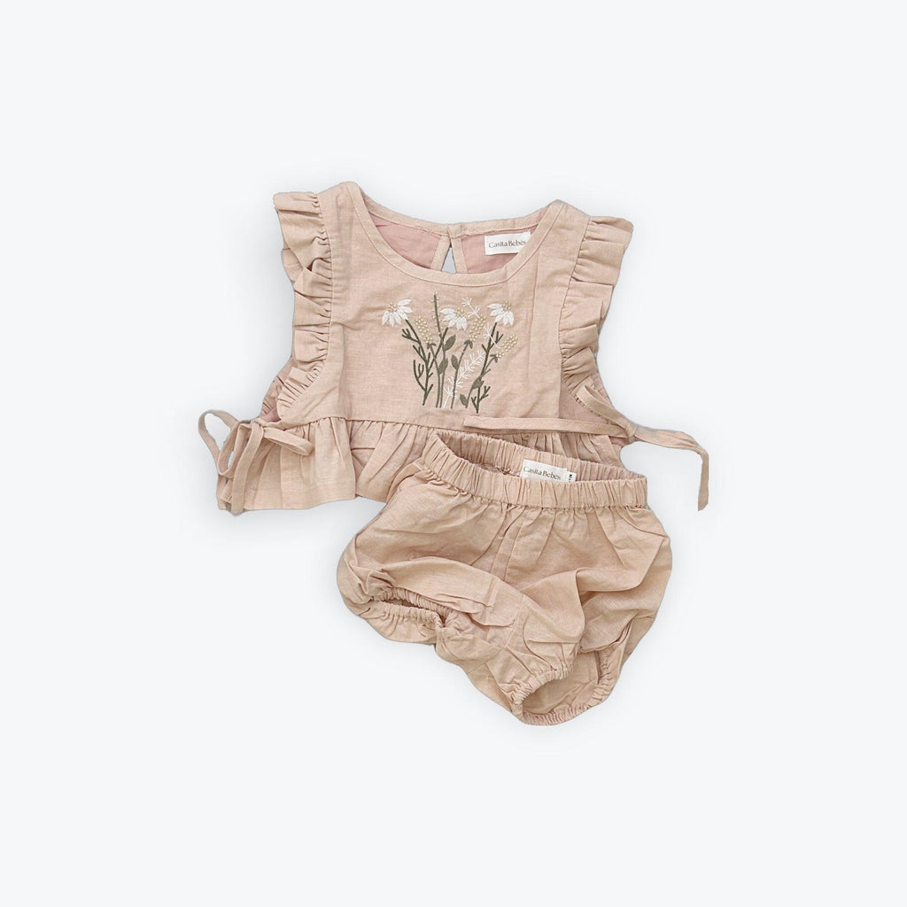 Mamīta Siena Bloomer Set Dusty Pink