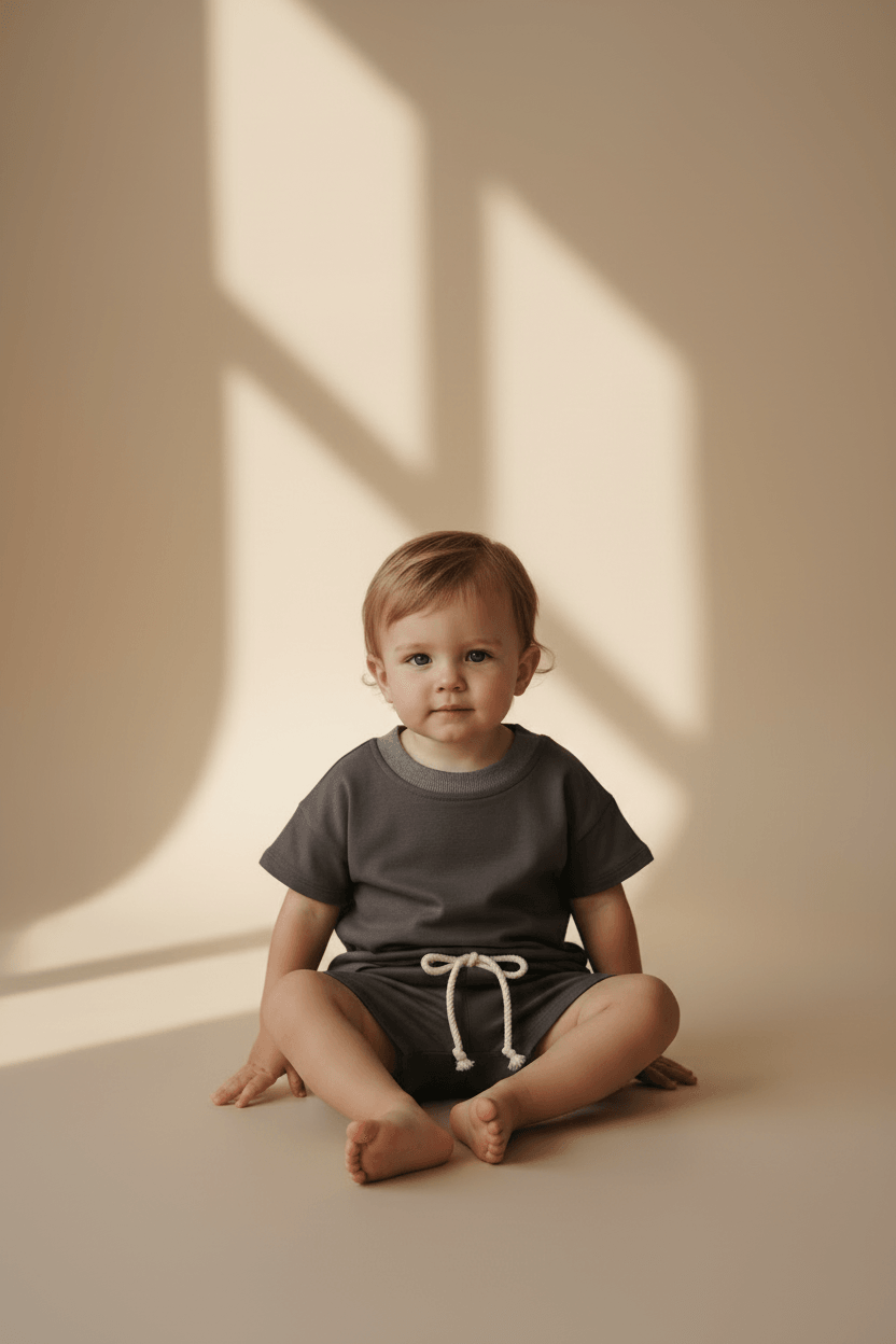 Papitō Francisco Dusty Grey Top