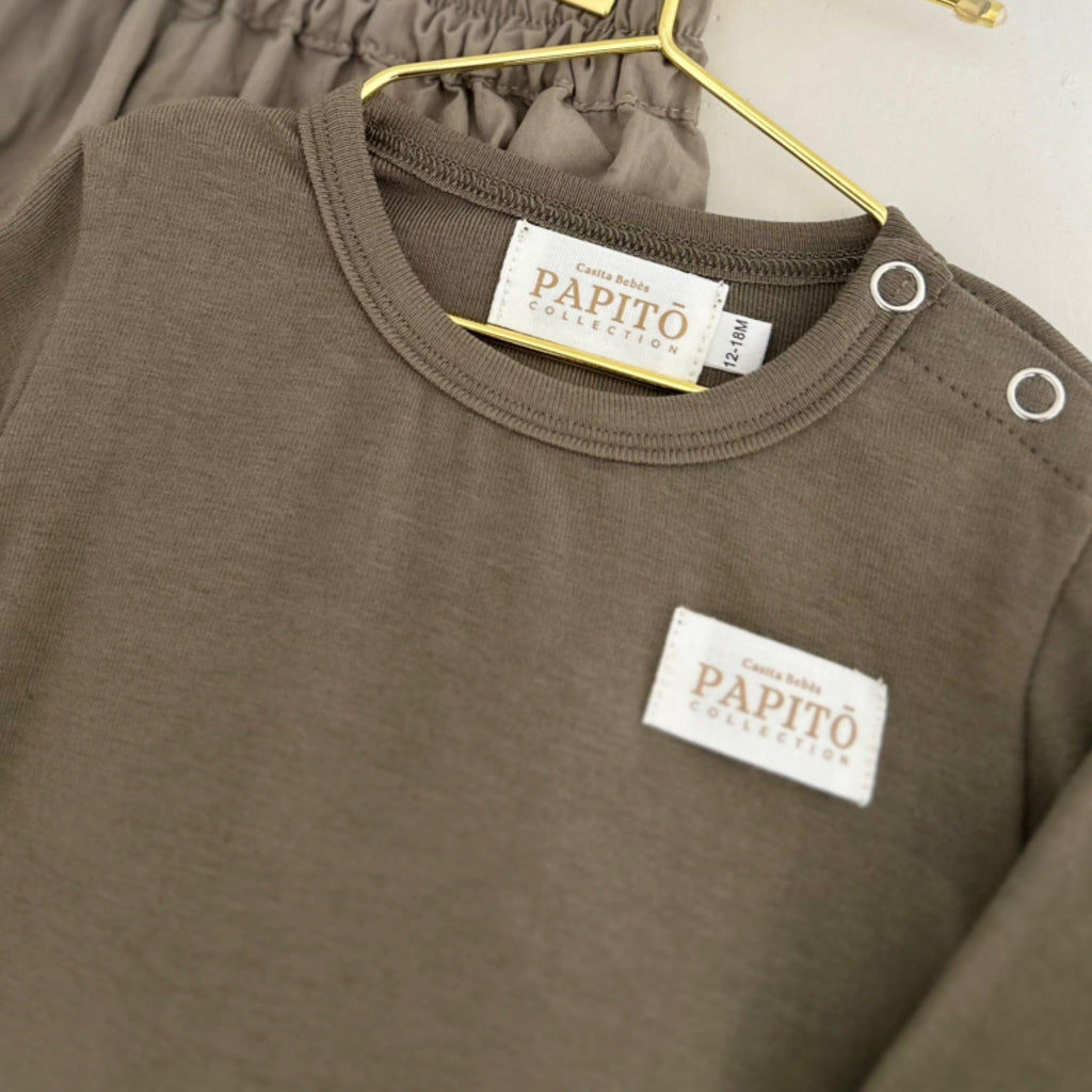 Papitō Winter Bodysuit khaki