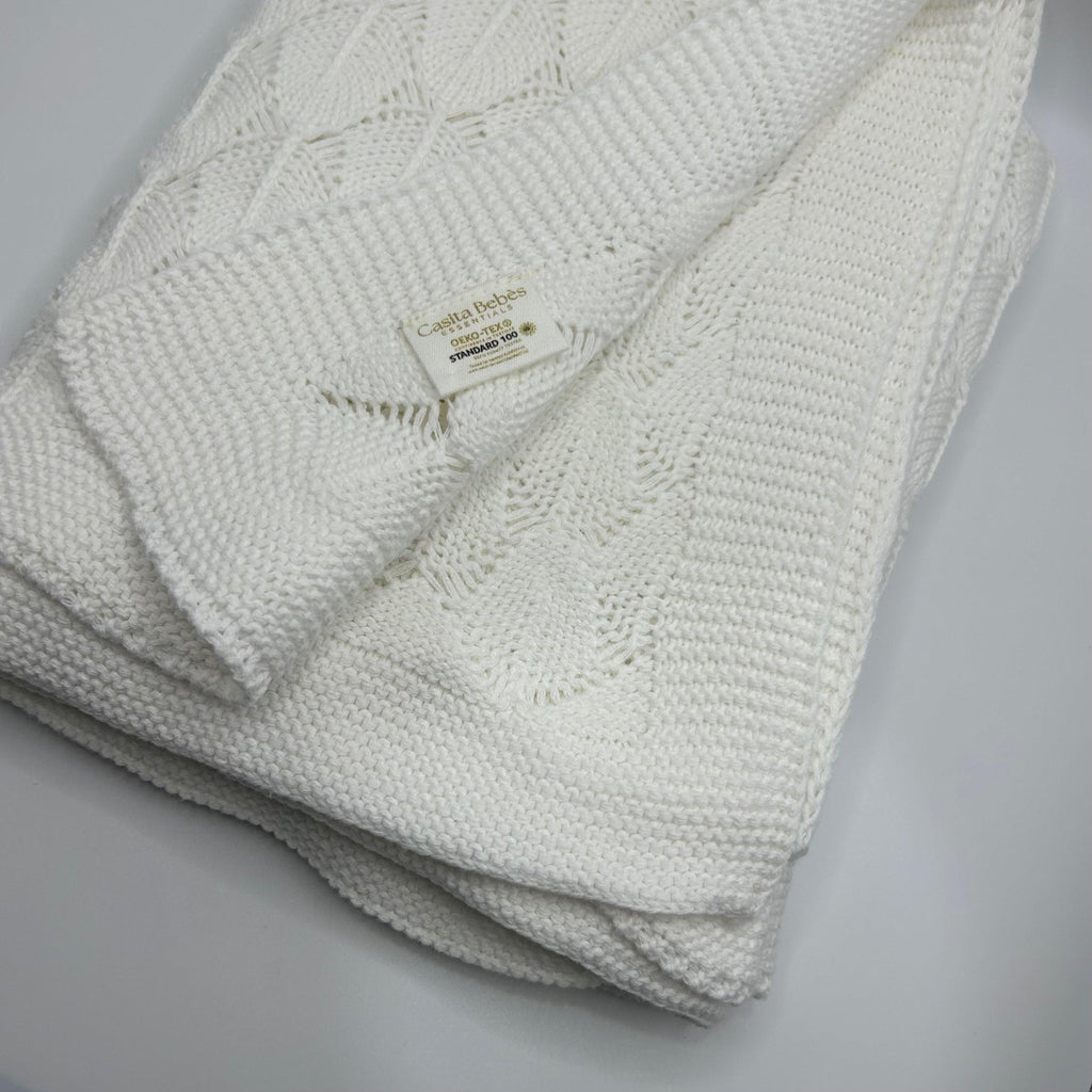 Essentīals Knitted Heirloom Blanket