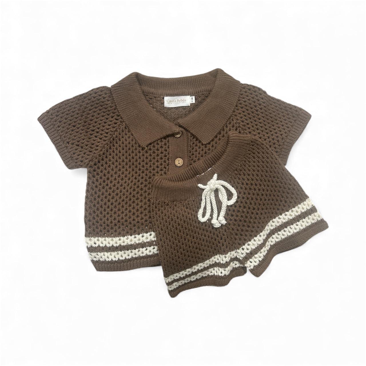 Swim Essentials Top Dusty Brown